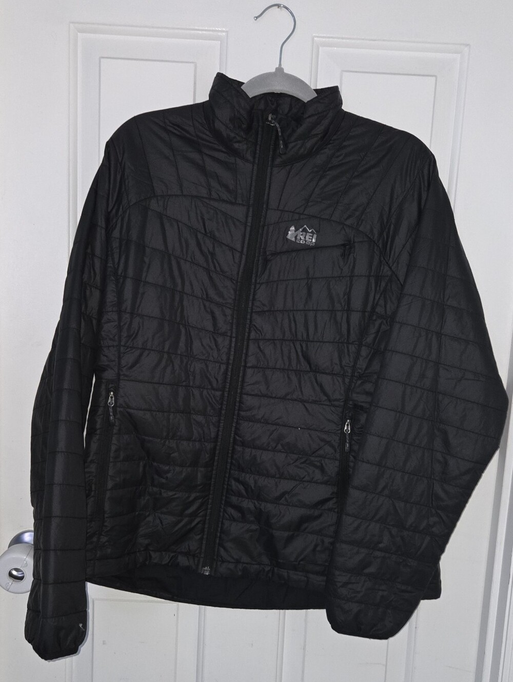 REI Black Quilted Puffer Jacket for Women